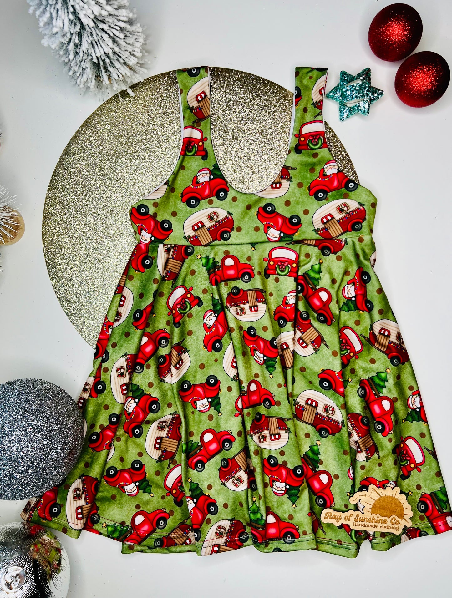 Pinafore Twirl Dress